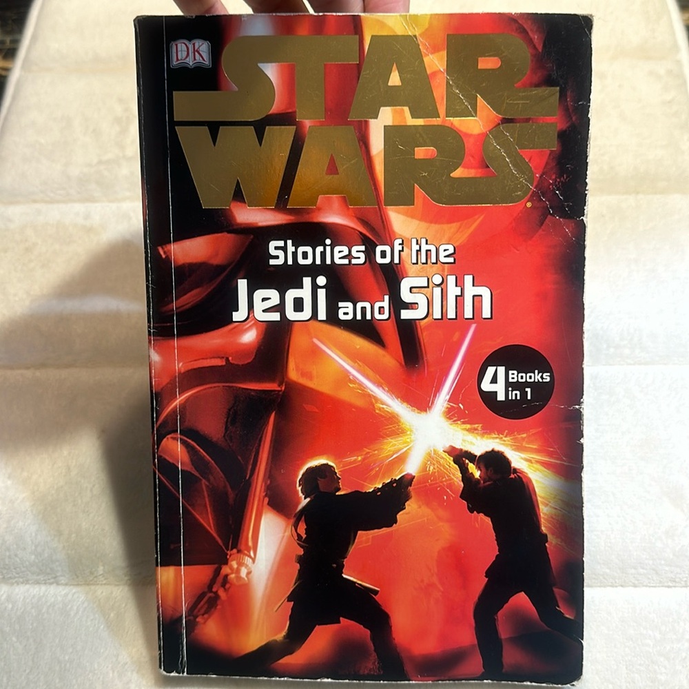👁️4/$10👁️ Star Wars storybook. Jedi and Sith
